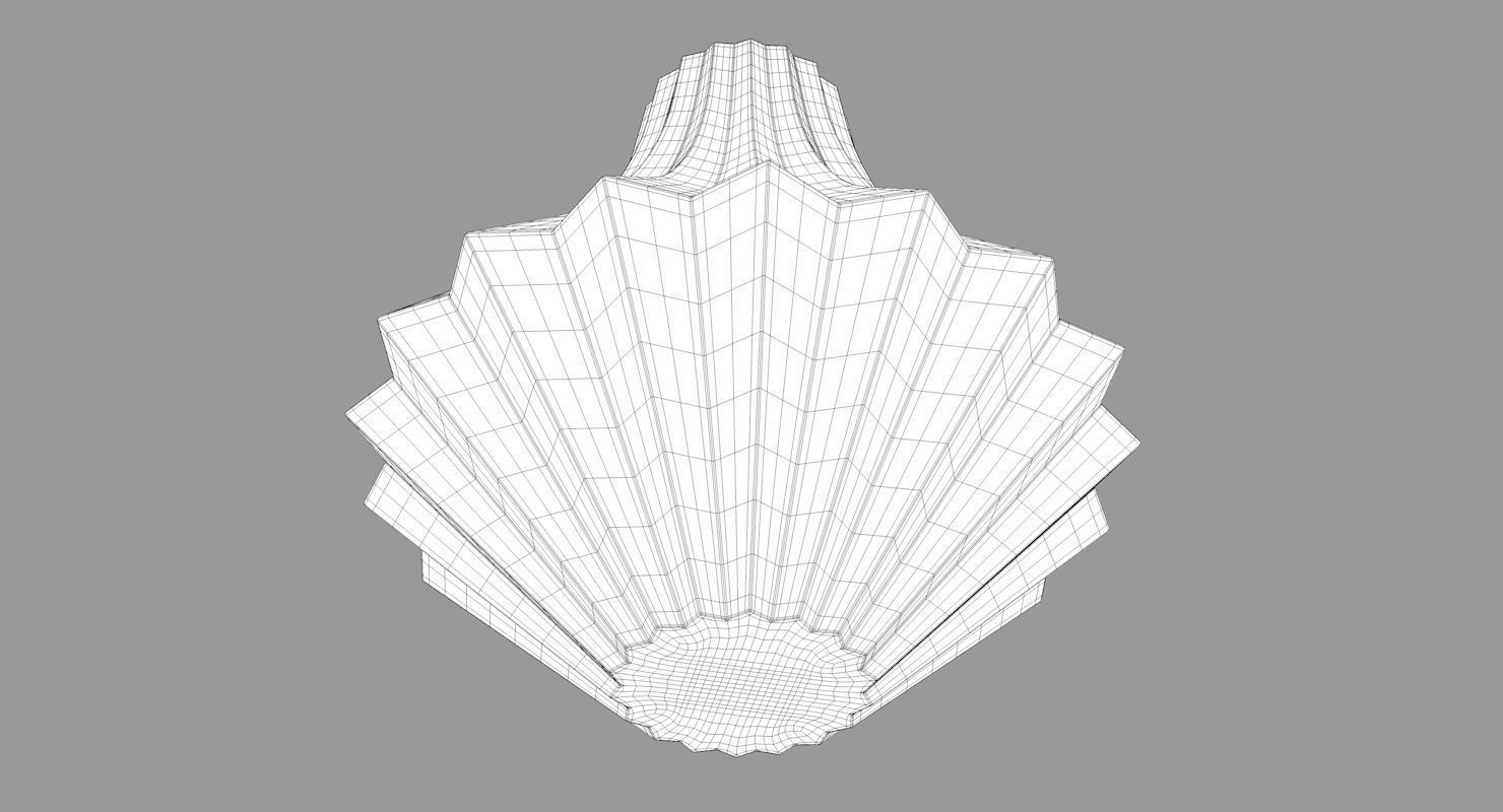 Sia Bronze Vase Low-poly 3D model_11