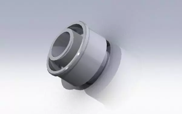 Miscellaneous ball bearing on wall Free 3D model_0