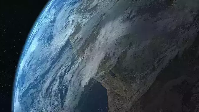 Photorealistic Earth 3D model