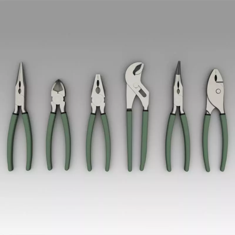 Pliers  3D model_0