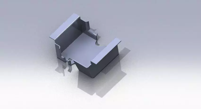 sheet metal design Free 3D model_0