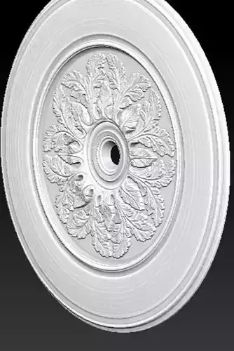 Rose 5 ceiling medallion