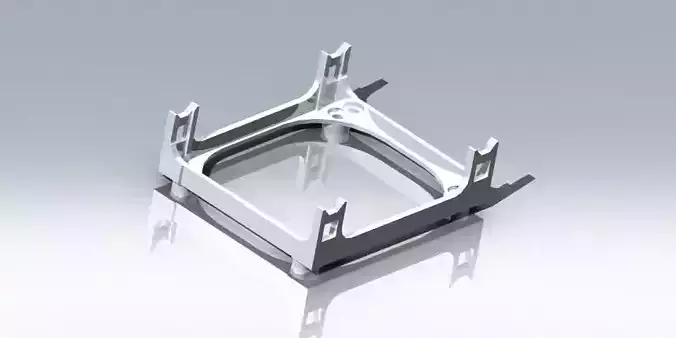 Retention mechanism Free 3D model