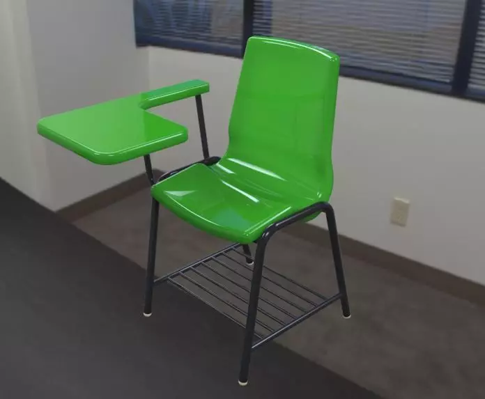 Tabloid Chair Free 3D model