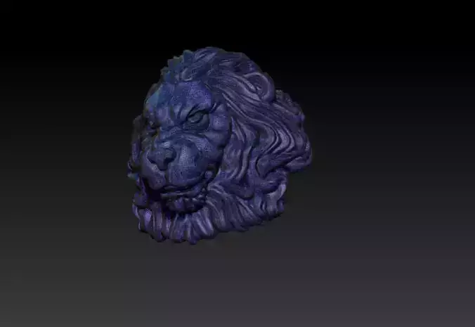Lion Angry