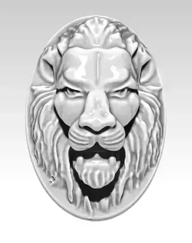 Lion Gerb 3D model