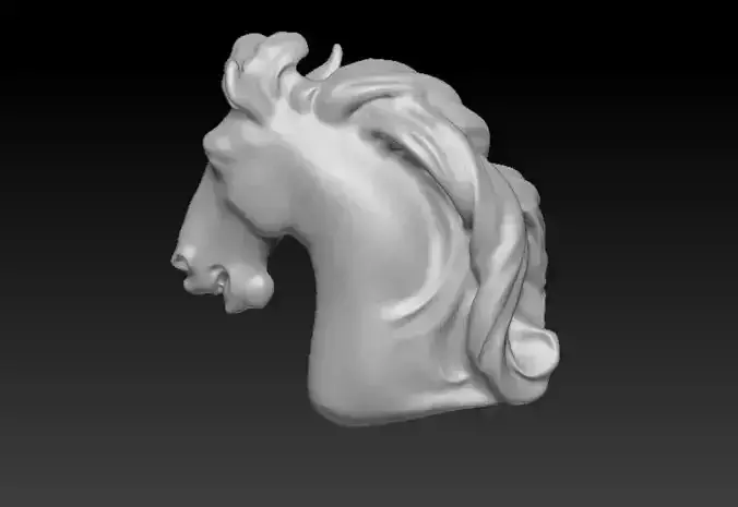 Horse Head 3D model