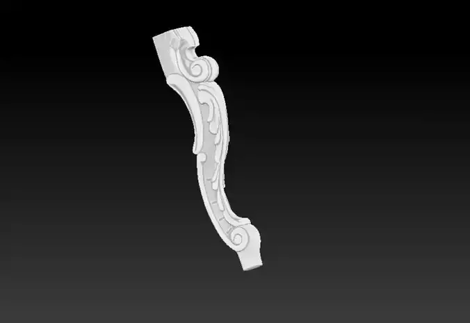 Furniture Leg 1 3D model