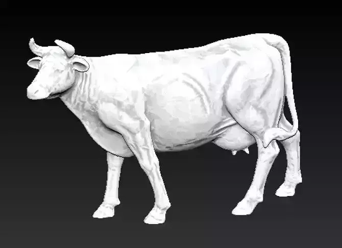 Cow statue