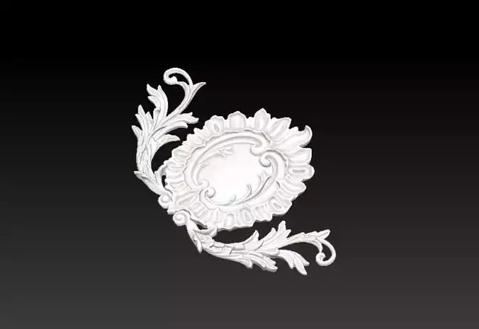 Carved Panel 4 3D model