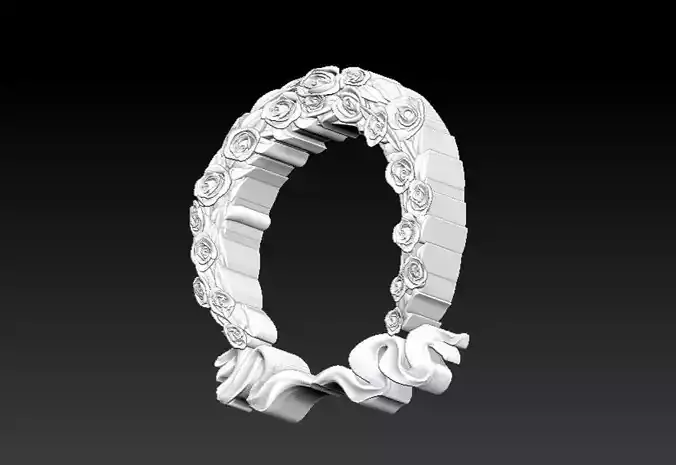 Carved Frame 1 3D model