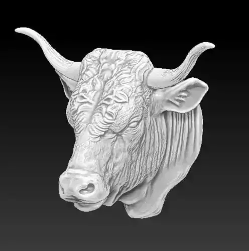 Bull Head 3D model