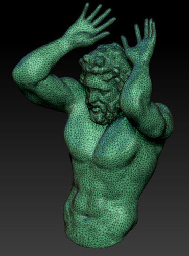 Atlant Sculpture 2 3D model