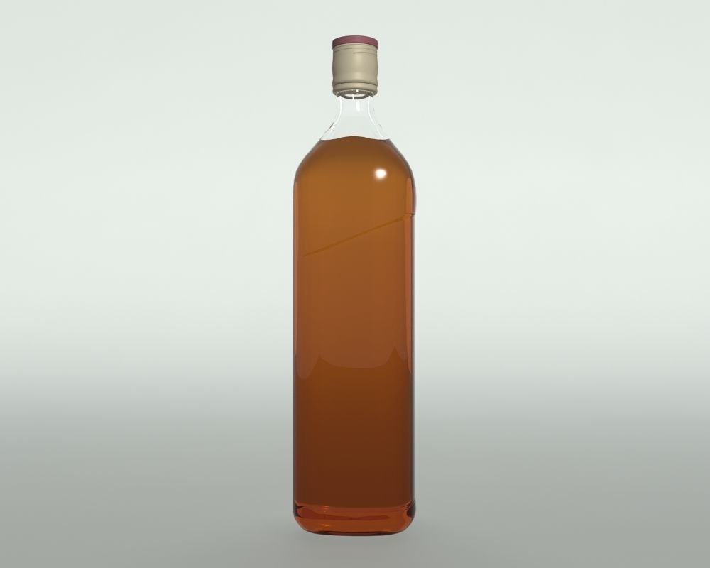 Bottles Collection empty beer bottle 3D model_8