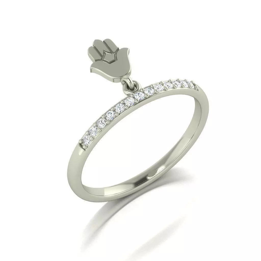 ring hand Free 3D print model