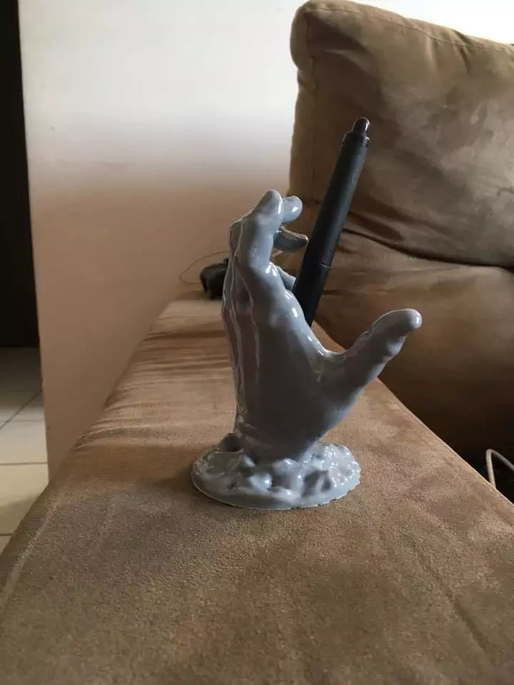 Hand Wacom Penholder Free 3D print model