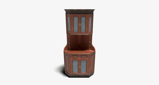 Showcase - 3 in 1 Low-poly 3D model