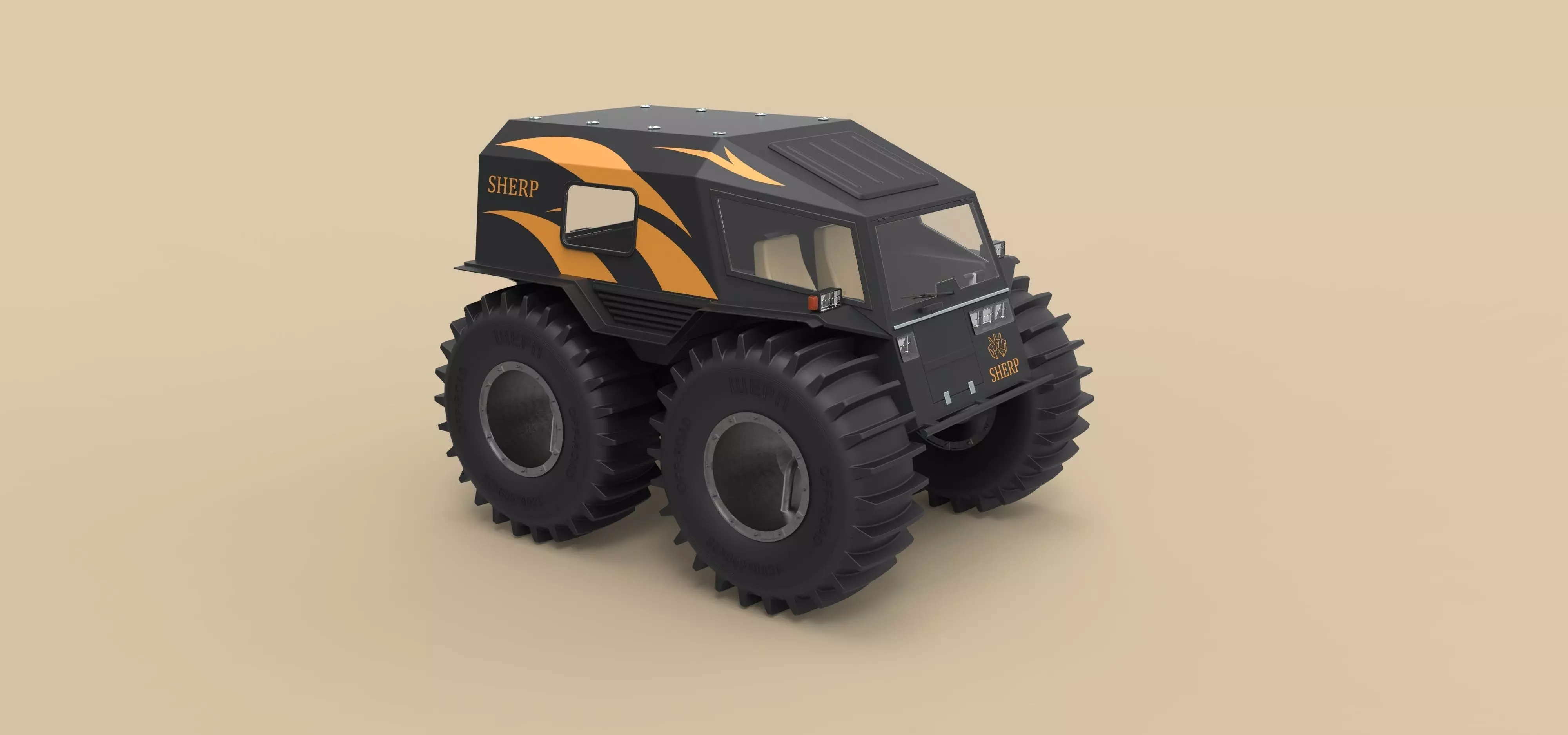 SHERP ATV 3D model