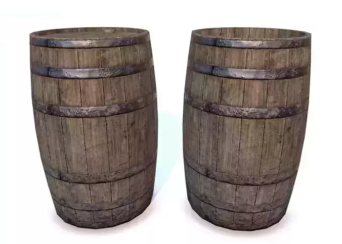 Wood Barrel