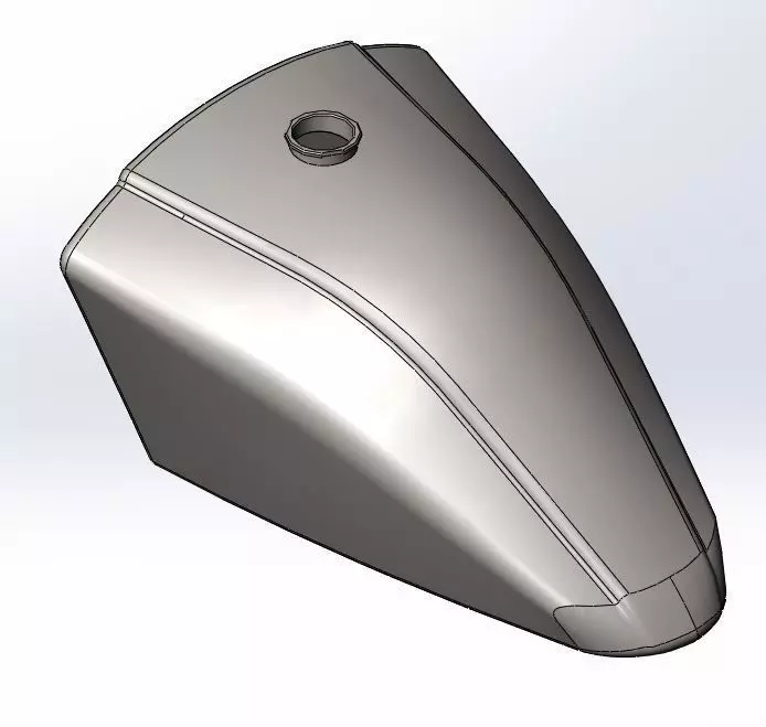 Fuel tank Free 3D model