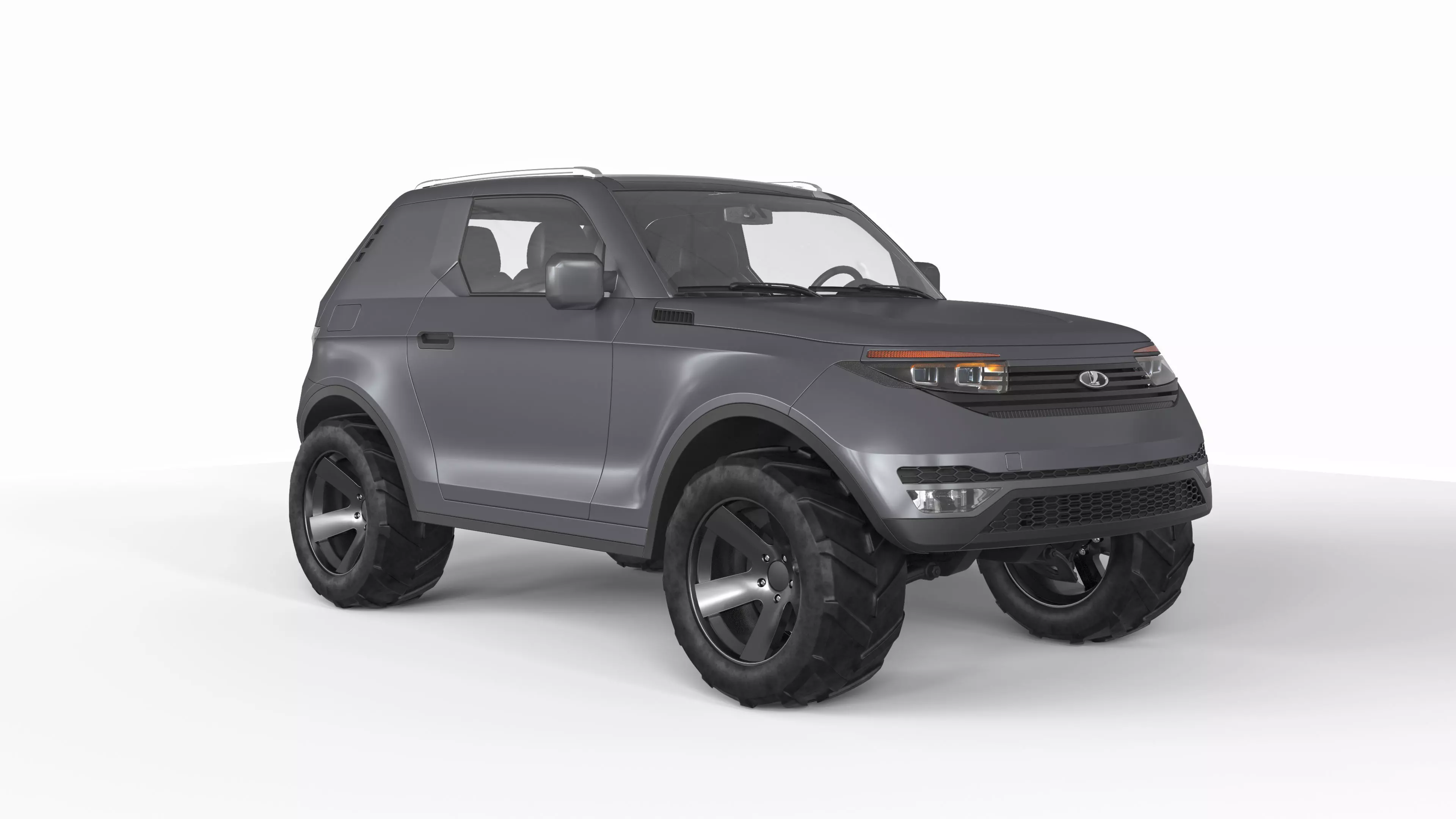 Lada Niva X concept 3D model_0