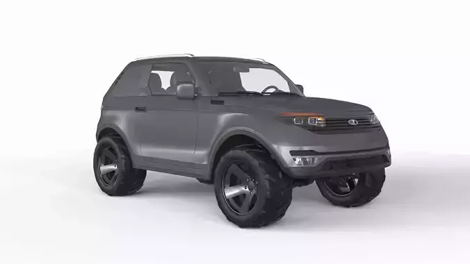 Lada Niva X concept 3D model