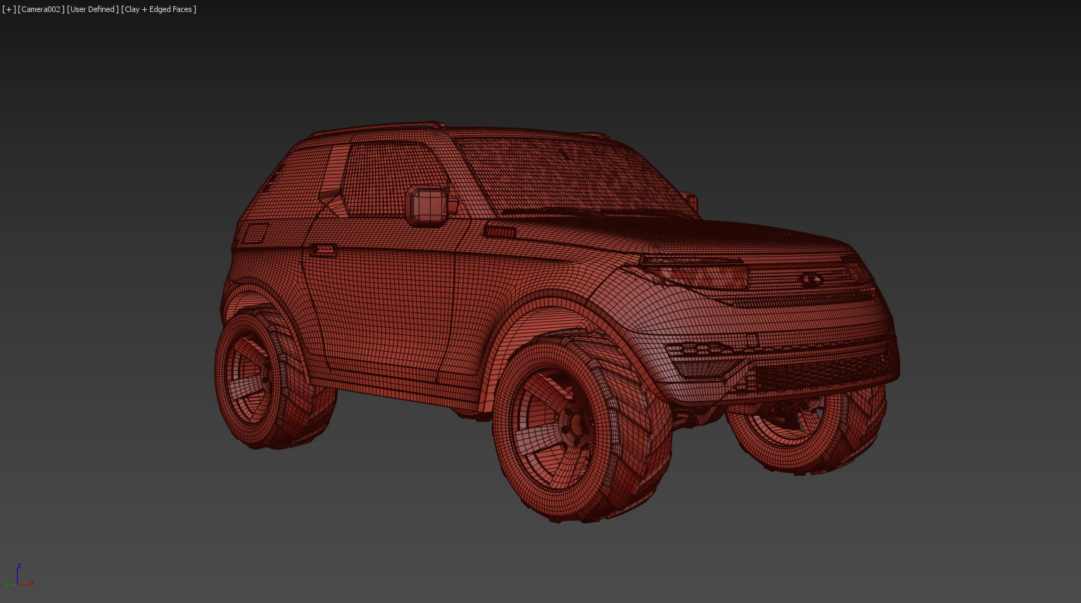 Lada Niva X concept 3D model_4