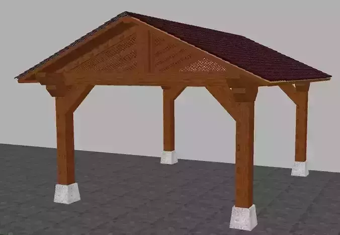 Wooden Arbour