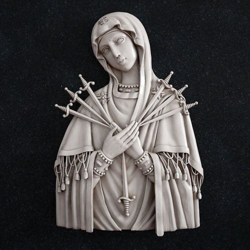 The Icon of the Mother of God Seven Arrows 3D print model
