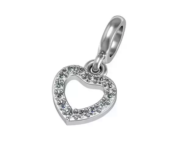 Pendant Pandora light heart