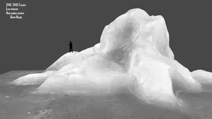 iceberg 2 with person