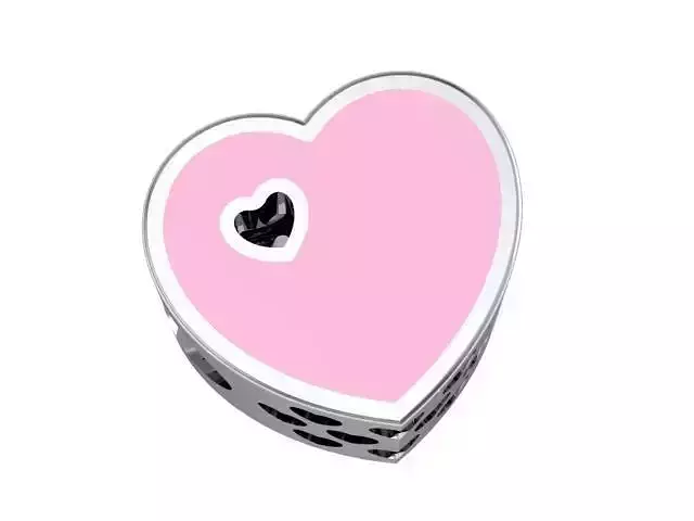 Bead Pandora heart emulated