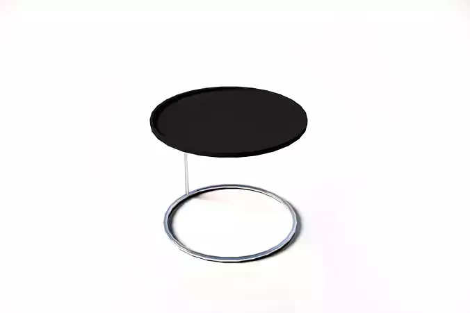 Modern Minimalist Side Table Free 3D model