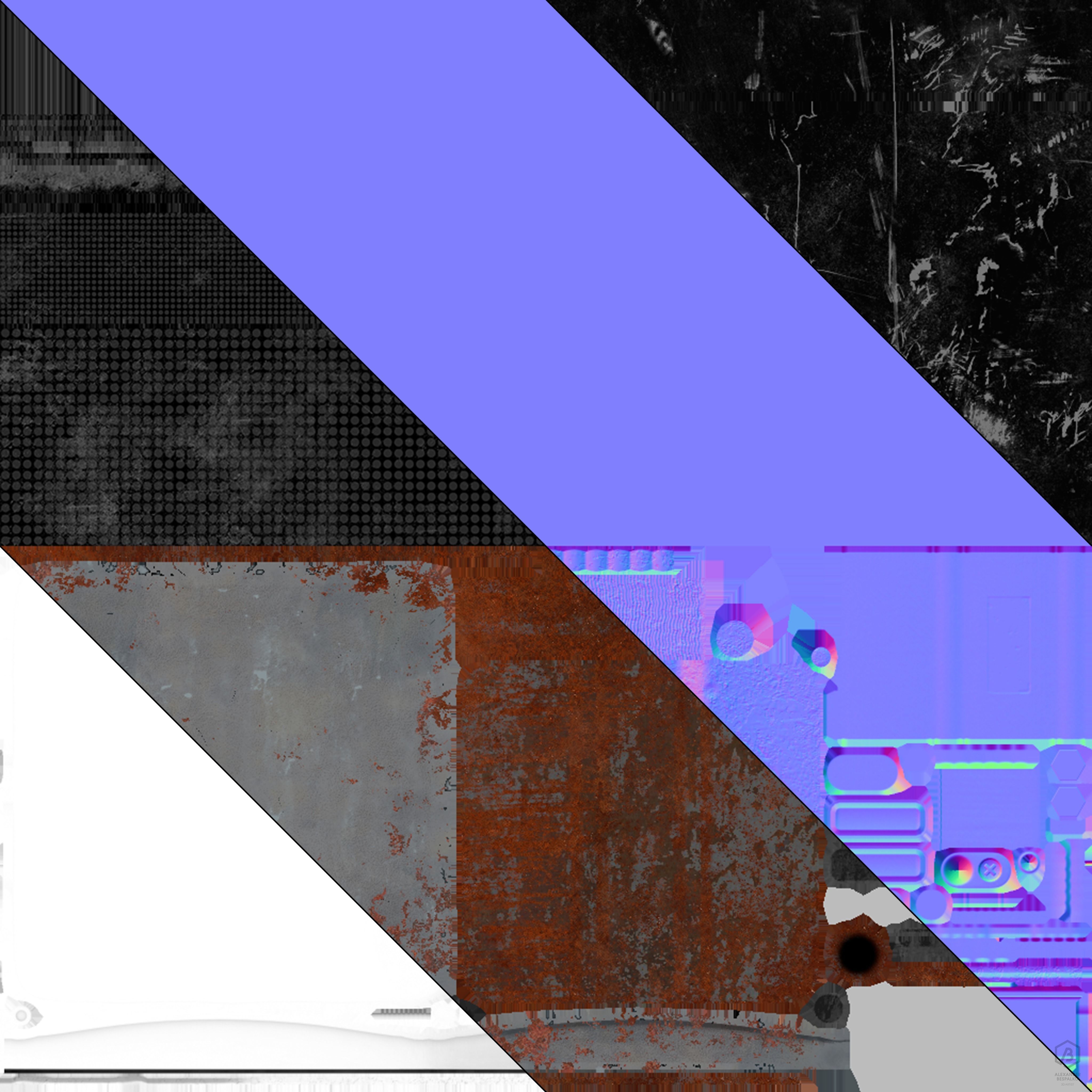 Game Ready Japanese Signs Set Neon Signs Sign Led Medium Low-poly 3D model_9