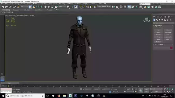 Human Male Leather Armor 02