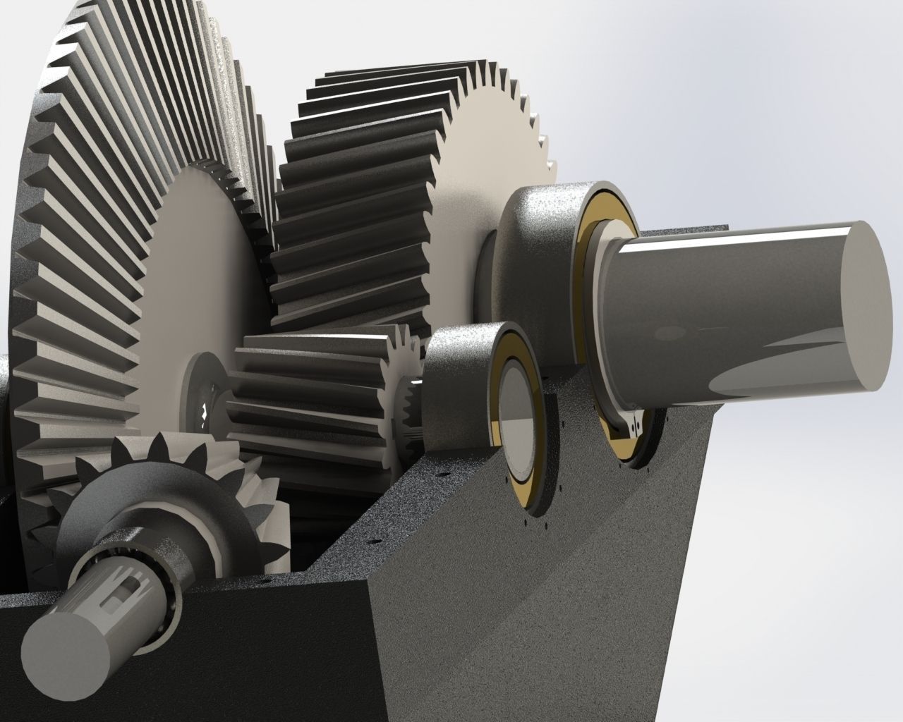 conical and helical stage 3D model_1