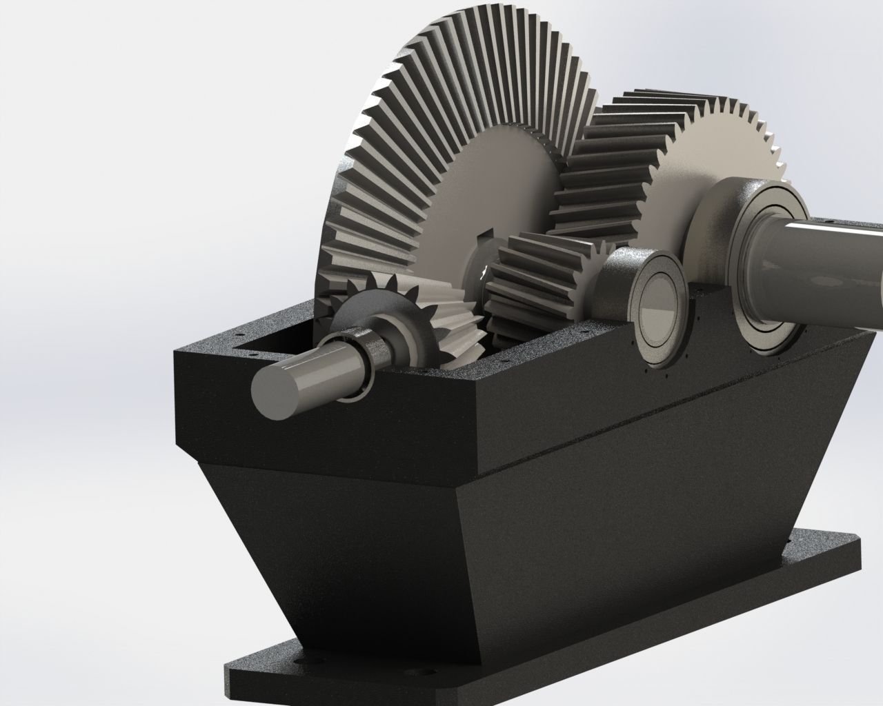 conical and helical stage 3D model_4