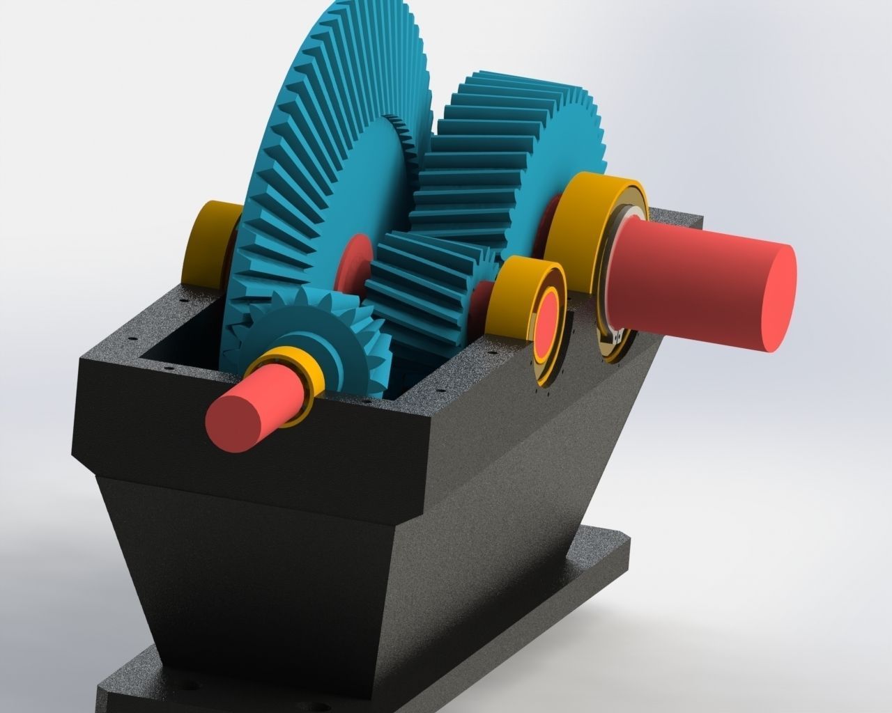 conical and helical stage 3D model_3