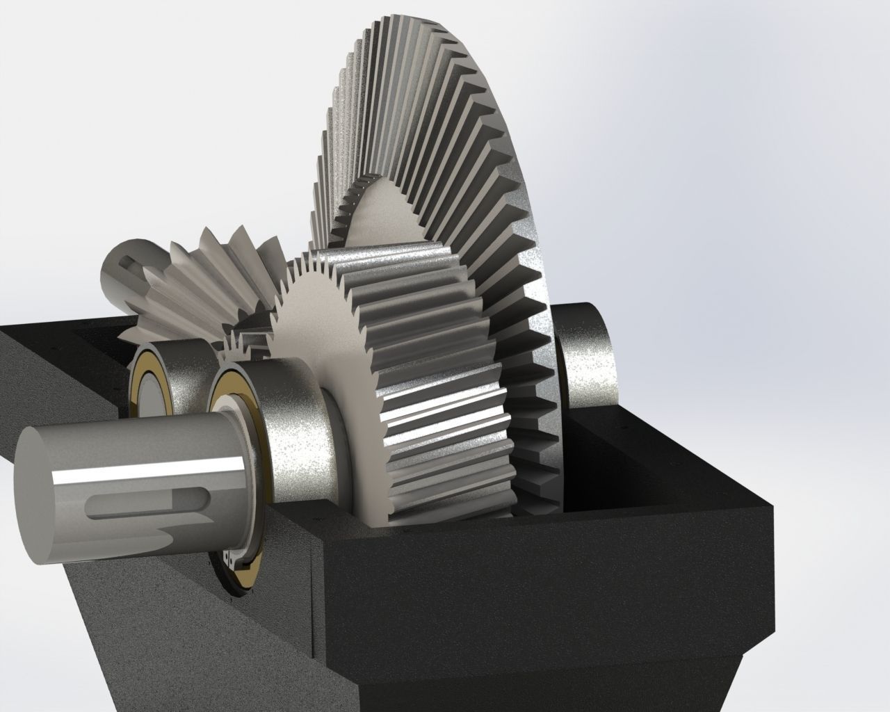 conical and helical stage 3D model_2