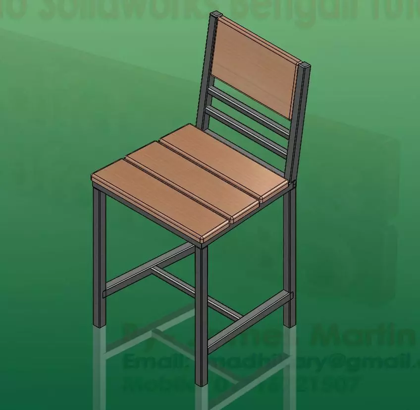 Garments Operator Chair Free 3D model