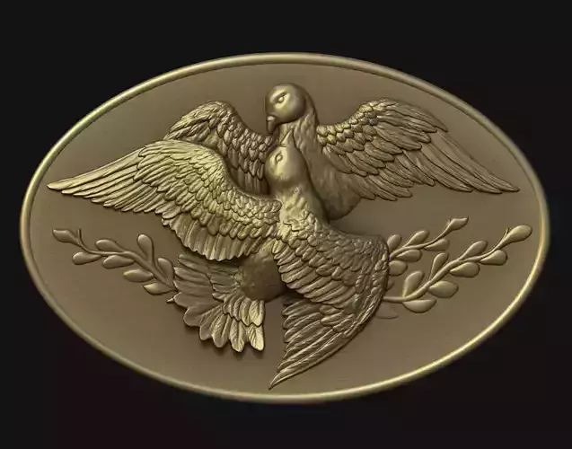 Doves Medallion