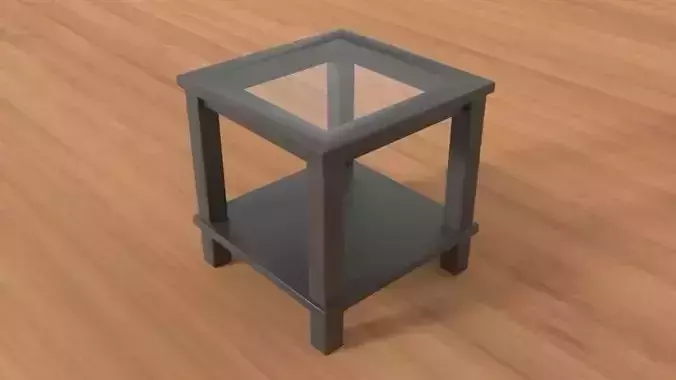 Modern Glass Side Table