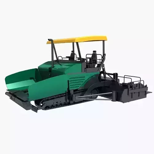 Asphalt Paver 3D model
