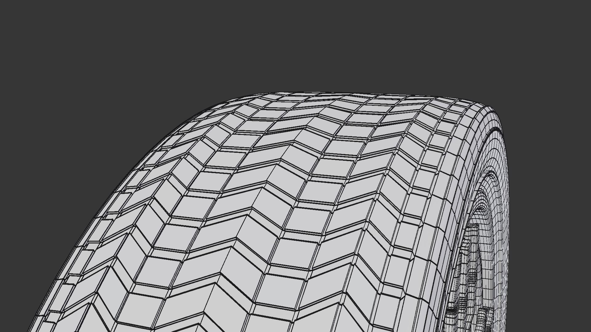 Concept Sports Car Tire Free 3D model_12