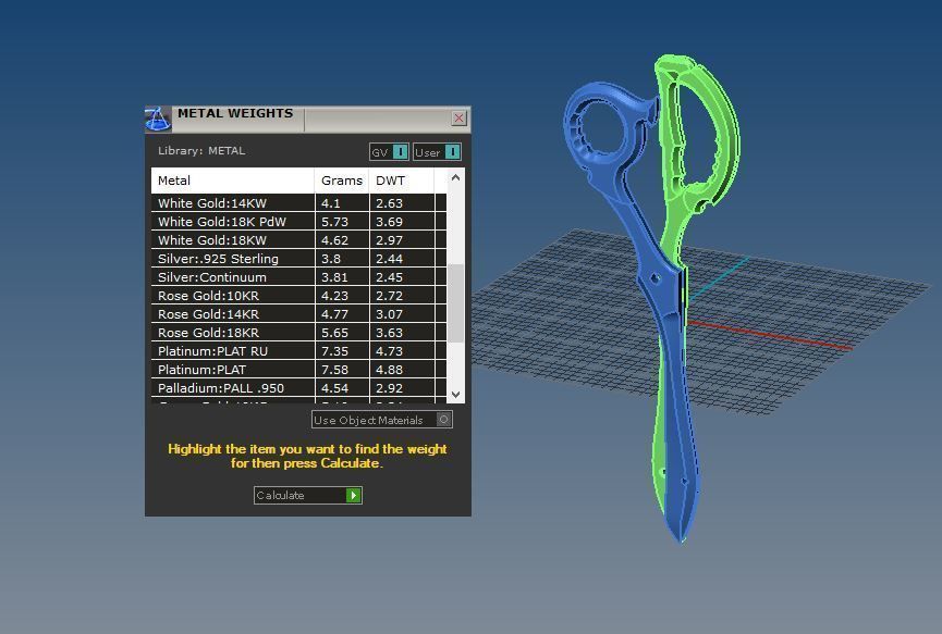 The Scissor Blades - Kill la kill scissors amulet 3d print model 3D print model_13