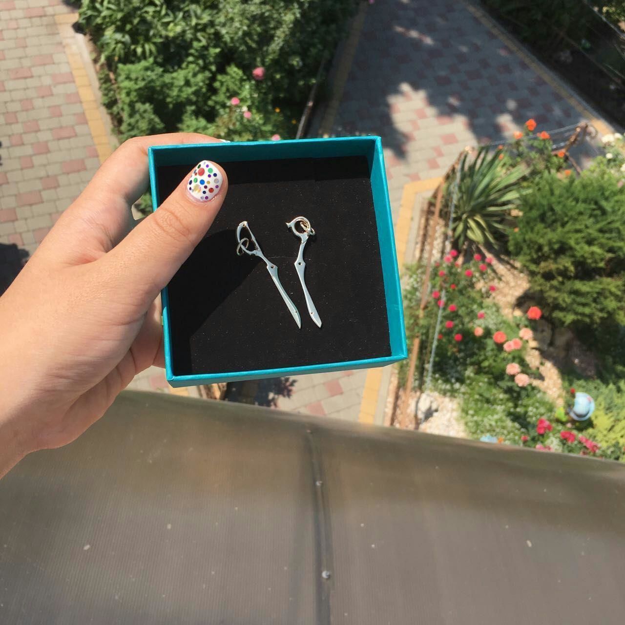 The Scissor Blades - Kill la kill scissors amulet 3d print model 3D print model_8