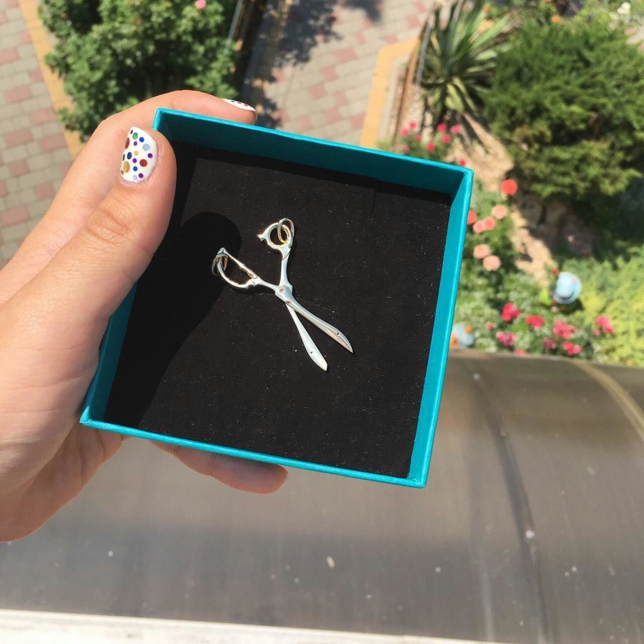 The Scissor Blades - Kill la kill scissors amulet 3d print model 3D print model_10