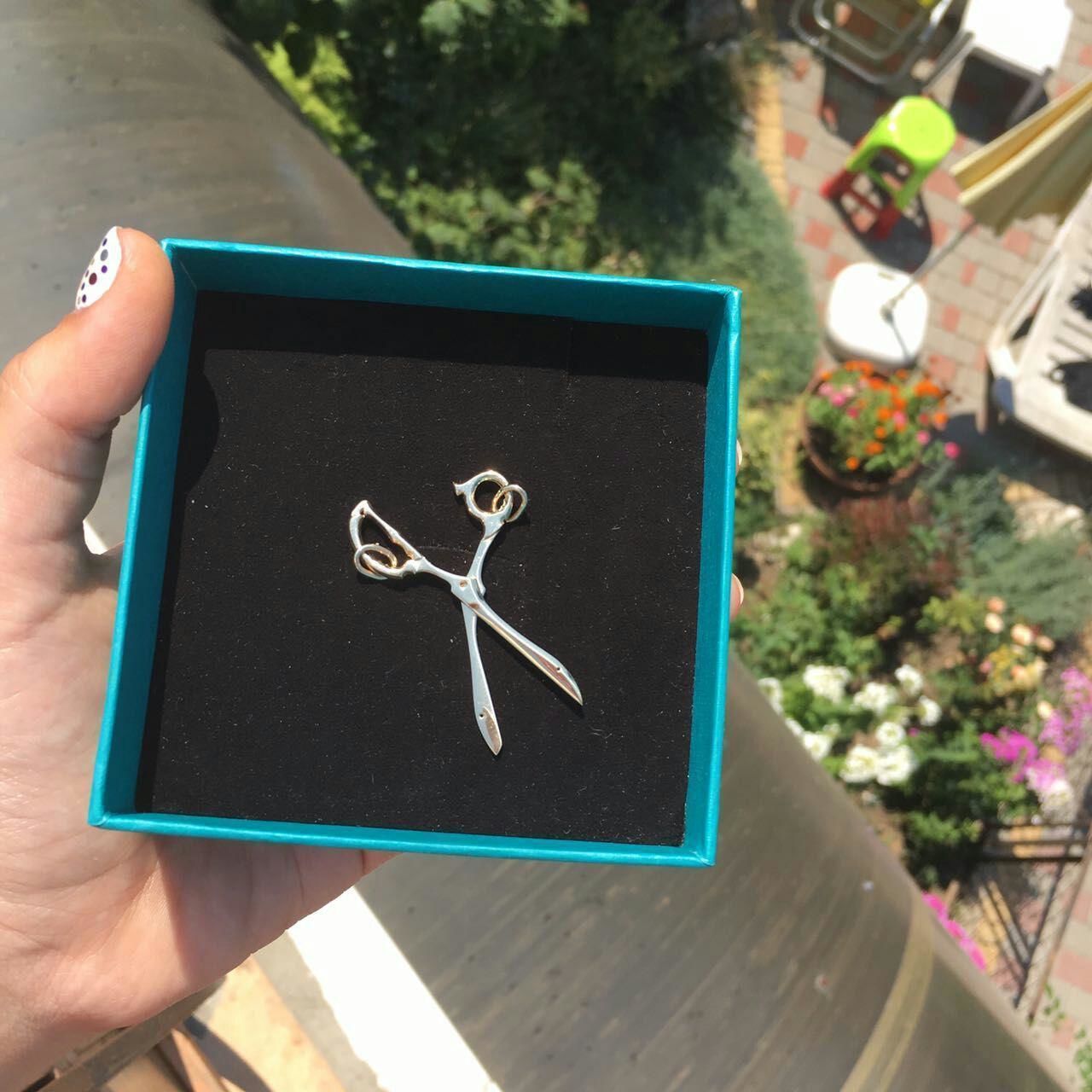 The Scissor Blades - Kill la kill scissors amulet 3d print model 3D print model_9