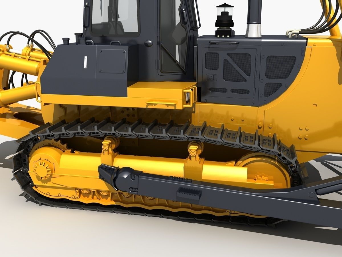 Bulldozer 01 3D model_18