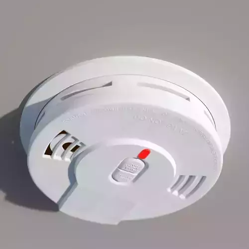 Photorealistic wear adjustable household smoke detector